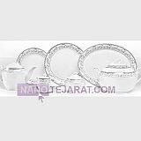 سرویس چینی آرین نقره ای سرویس چینی آرین نقره ای